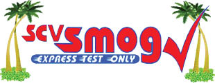 scv smog test only center logo
