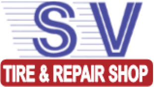 sv tire & repair shop logo