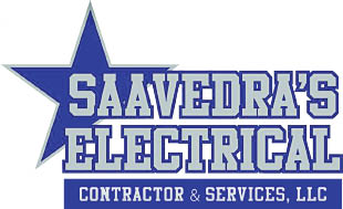 saavedra's electric logo