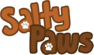 salty paws logo