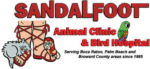 sandalfoot animal clinic logo
