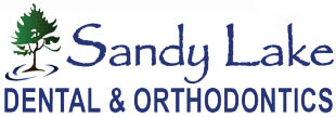 sandy lake dental & orthodontics **ne** logo