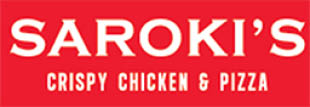 saroki's crispy chicken & pizza logo