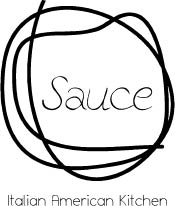 sauce italian american kitchen logo