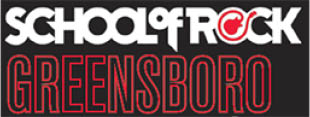 school of rock greensboro logo