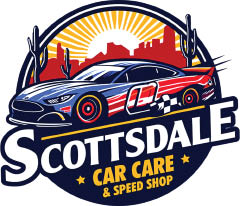 scottsdale car care and speed shop logo