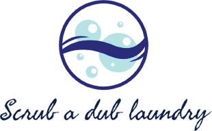 scrub a dub laundry logo