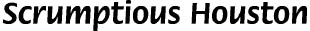 scrumptious houston logo
