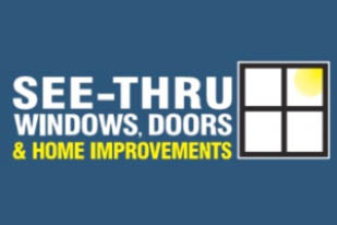 see-thru windows, doors & home improvement logo