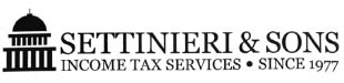 settinieri & sons income tax services logo