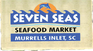 seven seas seafood market logo