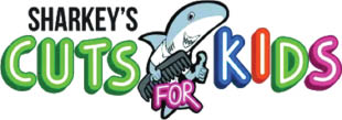 sharkey's kids cuts logo