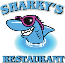 sharky's restaurant logo