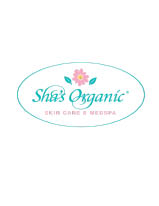 sha's organic skin care & med spa logo