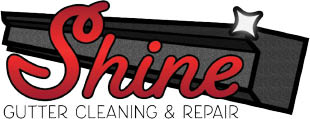 shine gutter cleaning and repair logo