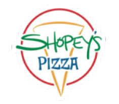 shopey's pizza logo