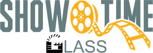 show time glass logo