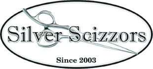 silver scizzors logo
