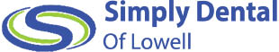 simply dental of lowell logo