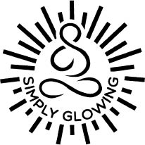 simply glowing logo