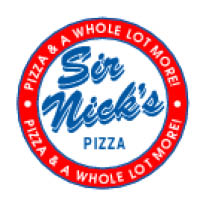 sir nicks pizza / carol stream logo