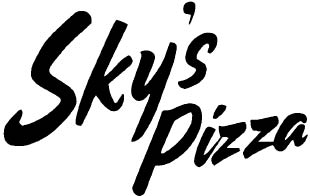 sky’s pizza logo