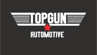 top gun automotive logo