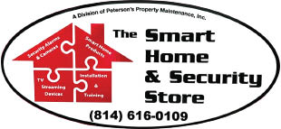 the smart home & security store logo