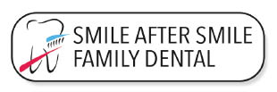 smile after smile family dental logo