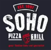 soho pizza & grill logo