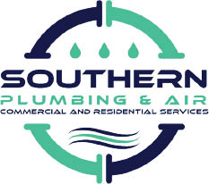 asenjo plumbing & air - southern plumbing & air logo