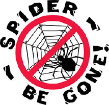 spider be gone logo