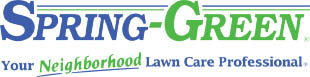 spring-green lawn care logo