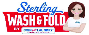 sterling wash & fold by coinless laundry logo