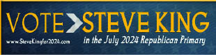 steve king for 2024 logo