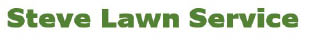 steve's lawn care & mowing logo