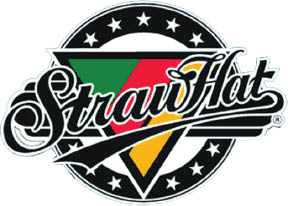 straw hat pizza / san lorenzo logo