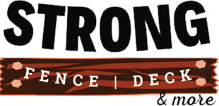 strong fence & deck logo