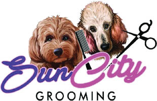 sun city grooming logo