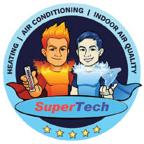 supertech hvac logo
