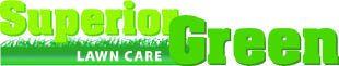 superior green lawn care logo