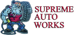 supreme auto works logo