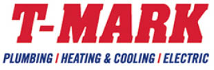 t-mark plumbing, heating & cooling, electric logo