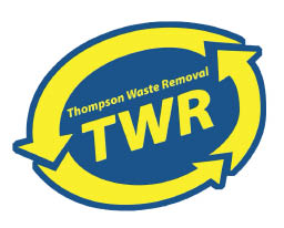 thompson waste removal/discount dumpsters logo