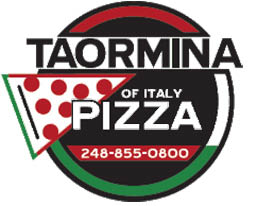 taormina's pizza logo