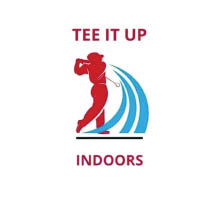 tee it up indoors logo