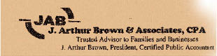 j. arthur brown & associates logo