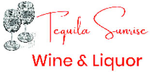 tequila sunrise wine & liquor logo