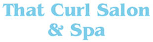 that curl salon & spa logo