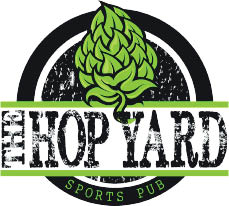 the hop yard sports pub logo